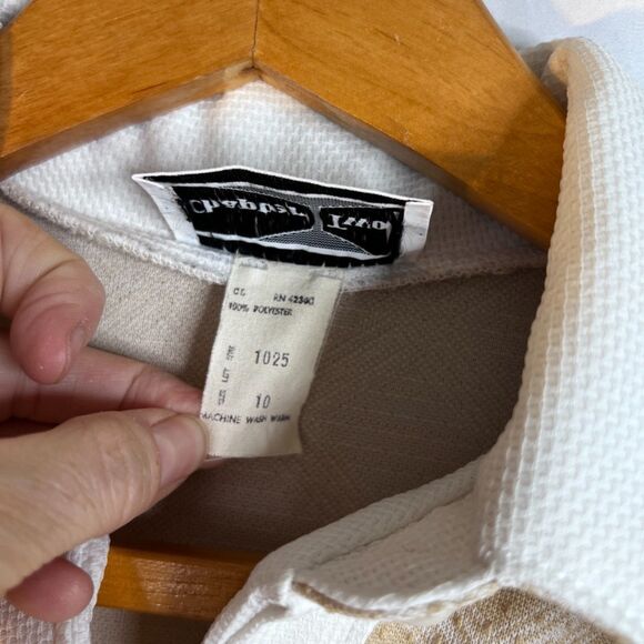 VTG Chapter Two Diamond Pattern Shirt Dress Retro 70s Button Placket Size 10 - Picture 8 of 9